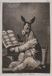 Dedesi de öyleydi (Asta su abuelo) by Francisco de Goya