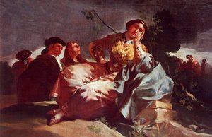 Randevu by Francisco Jose de Goya y Lucientes