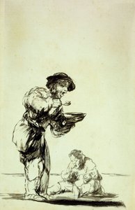 İşten kaçanların sonu böyle mi oluyor? by Francisco de Goya