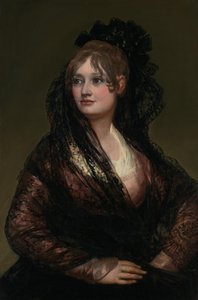 Dona Isabel de Porcel, exh. 1805 by Francisco de Goya