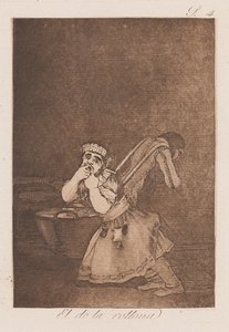 El de la Rollona, 18. yüzyılın sonu ve 19. yüzyılın başı (baskı) by Francisco de Goya
