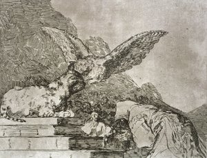 Kedi pandomimi, 'Savaşın Felaketleri'nin 73. levhası by Francisco Jose de Goya y Lucientes