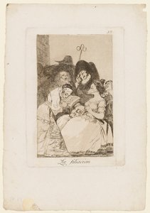La Filiacion, "Los Caprichos" dan levha, 1799 by Francisco de Goya