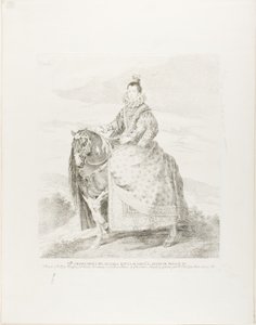 Avusturyalı Margaret by Francisco Jose de Goya y Lucientes