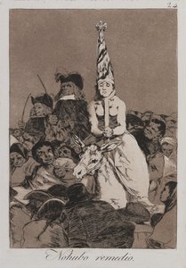Bu Konuda Hiçbir Şey Yapılamaz (Nohubo remedio) by Francisco de Goya