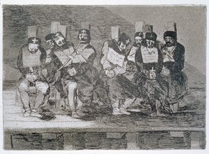 Nedenini anlamak mümkün değil, 'Savaşın Felaketleri'nin 35. levhası by Francisco Jose de Goya y Lucientes