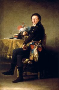 Ferdinand Guillemardet'in Portresi by Francisco de Goya