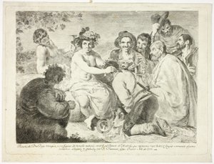 ayyaşlar by Francisco Jose de Goya y Lucientes