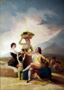 Hasat (tuval üzerine yağlı boya by Francisco de Goya