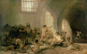 tımarhane by Francisco de Goya