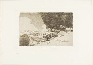 Aynı Başka Yerde, Savaşın Felaketleri'nden 23. plaka by Francisco Jose de Goya y Lucientes