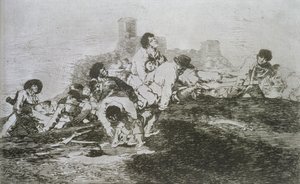 Hala kullanılabilirler, 'Savaşın Felaketleri'nin 24. levhası by Francisco Jose de Goya y Lucientes