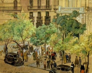ELDE EDİLMİŞ BİR SARAY – 1937 – RESİM / KARTON – 240X305 CM–