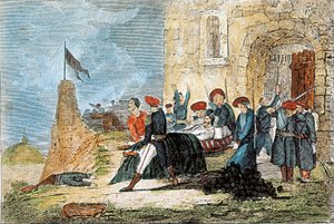 Birinci Carlist Savaşı: Bilbao Kuşatması (1835) by Francisco Sainz y Pinto