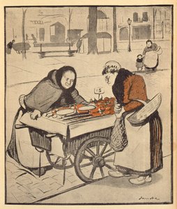 Bu bana biraz pahalı geldi, LAssiette au Beurre, 8 Mart 1902 (renkli gravür)