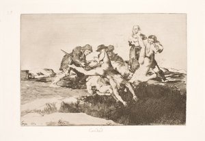 merhamet (27) by Francisco de Goya