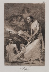 Üfleme (Sopla) by Francisco de Goya