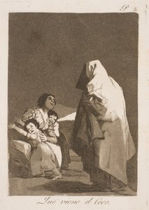 Otobüsçü geliyor by Francisco de Goya