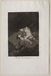 Caprices: Kim Düşünürdü! by Francisco de Goya