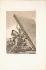 Caprichos: Ve Hala Gitmiyorlar! by Francisco de Goya