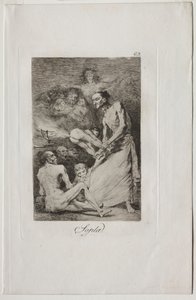 Caprichos: Vur!. by Francisco de Goya
