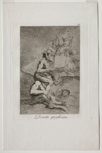 Caprichos: Dindar Meslek. by Francisco de Goya