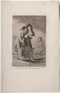 Caprichos: Böyle Bilse Onu Çıkaramaz by Francisco de Goya
