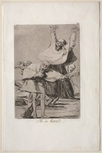 Caprichos: Vakit geldi by Francisco de Goya