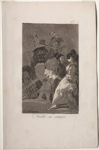 Caprichos: Kimse Kendini Tanımıyor. by Francisco de Goya