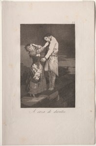 Caprichos: Diş Avı by Francisco de Goya