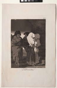 Caprichos: Zavallı Küçük Kızlar! by Francisco de Goya