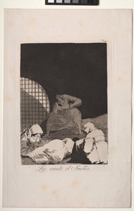 Caprichos: Uyku Onları Yeniyor by Francisco de Goya