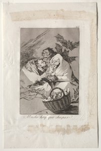 Caprichos: Emecek Çok Şey Var by Francisco de Goya