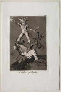 Caprichos: Yükselmek ve Düşmek by Francisco de Goya