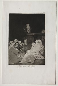 Caprichos: Ne Altın Gaga! by Francisco de Goya