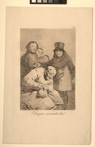 Caprichos: Neden Onları Gizleyin. by Francisco de Goya