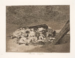 ölü (63) by Francisco de Goya