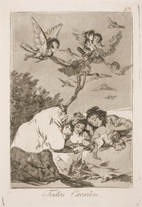 Hepsi düşecek by Francisco de Goya