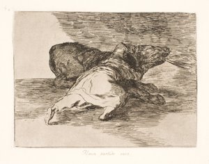 İçinden bir şey çıkar! (40) by Francisco de Goya