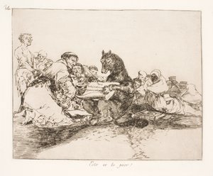Ancak, daha kötü (74) by Francisco de Goya