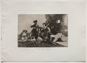 Savaşın Felaketleri: Şimdi Zaman Yok by Francisco de Goya