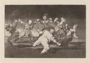 Farklı alegre (Mutlu Delilik) by Francisco de Goya