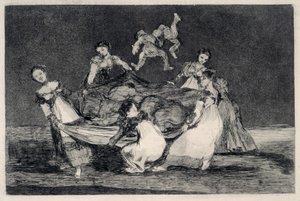 Farklı femenino (Kadınsı Delilik) by Francisco de Goya