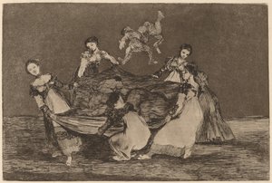 Farklı femenino (Kadınsı Delilik) by Francisco de Goya