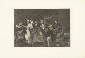 üçlü aptallık farklı üçlü Los Disparates (Çılgınlıklar) (dizi adı) Los Proverbios (Atasözleri) (dizi başlığı) by Francisco de Goya