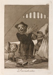 Pixies (Hobgoblinler) by Francisco de Goya