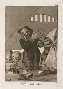 küçük elfler Hobgoblinler. Los Caprichos