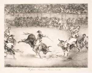 "Ünlü Amerikalı Mariano Ceballos" by Francisco de Goya