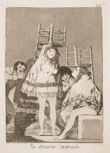 Sonunda yerinde by Francisco de Goya