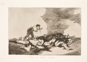Bunun için mi doğduk (12) by Francisco de Goya